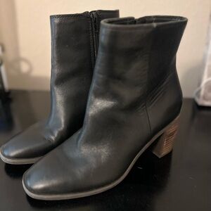 Lucky Brand Black Ankle Booties